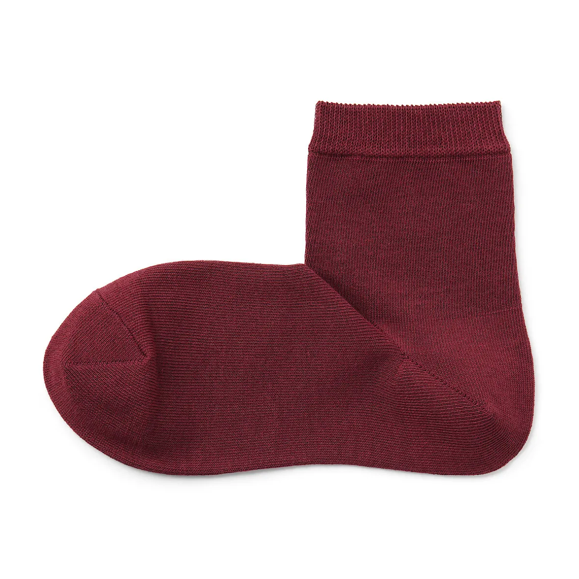 Best Muji Calcetines cortos de 3 capas con puño holgado y talón en ángulo recto (mujer)