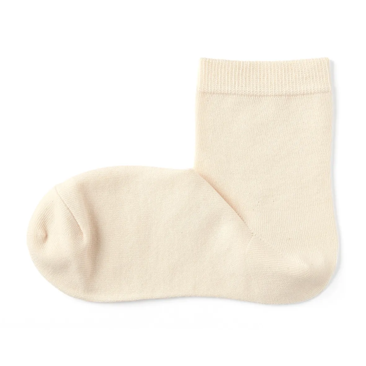 Best Muji Calcetines cortos de 3 capas con puño holgado y talón en ángulo recto (mujer)