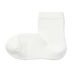 Best Muji Calcetines cortos de 3 capas con puño holgado y talón en ángulo recto (mujer)