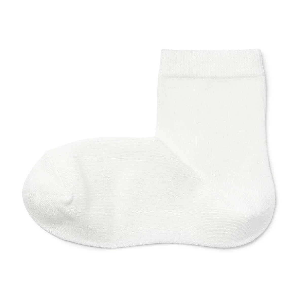 Best Muji Calcetines cortos de 3 capas con puño holgado y talón en ángulo recto (mujer)