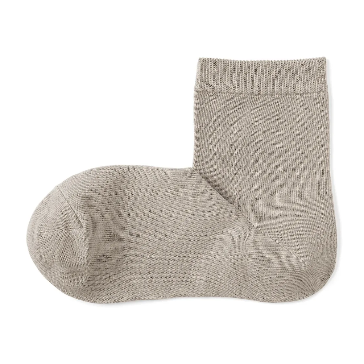 Best Muji Calcetines cortos de 3 capas con puño holgado y talón en ángulo recto (mujer)