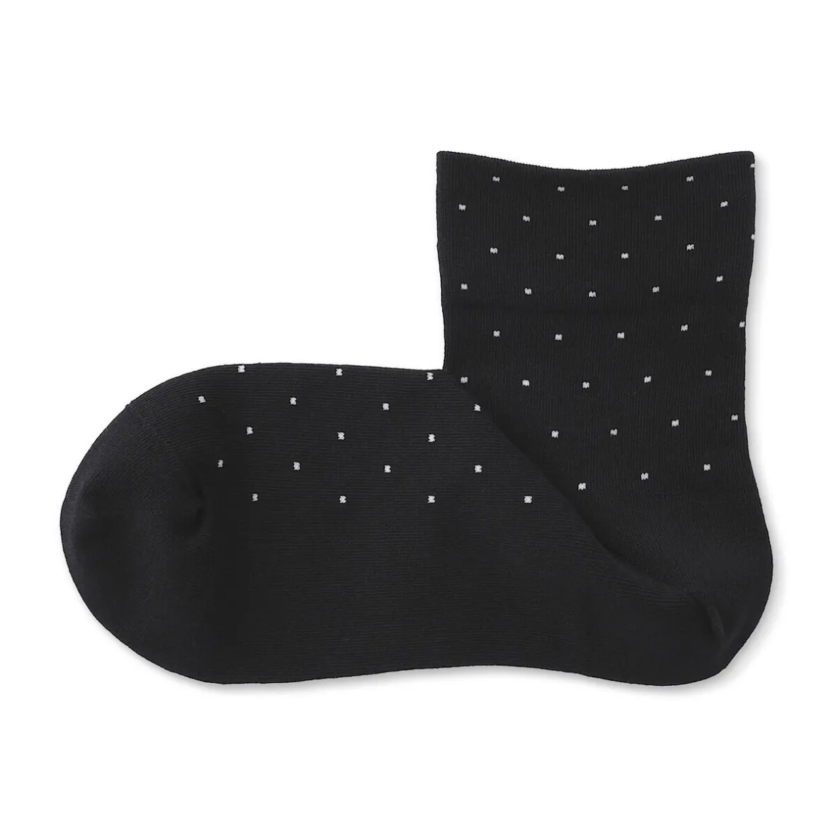 Best Muji Calcetines cortos de puntos con dobladillos cómodos para mujer