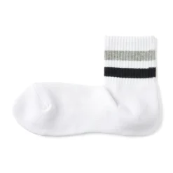 Online Muji Calcetines cortos forrados de felpa con ángulo recto para hombre
