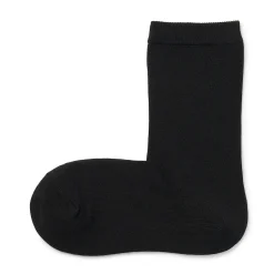 Discount Muji Calcetines de 3 capas con puño holgado y talón en ángulo recto para mujer