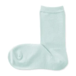 Hot Muji Calcetines de 3 capas con puño holgado y talón en ángulo recto para mujer
