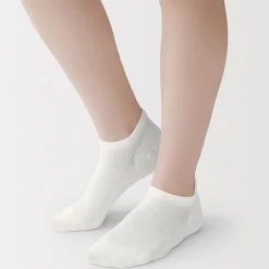 Muji Calcetines de entrenamiento de algodón que absorben la humedad para mujer