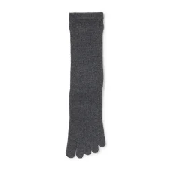 Discount Muji Calcetines de ángulo recto con 5 dedos para hombre