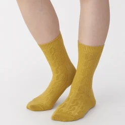 New Muji Calcetines de punto en ángulo recto