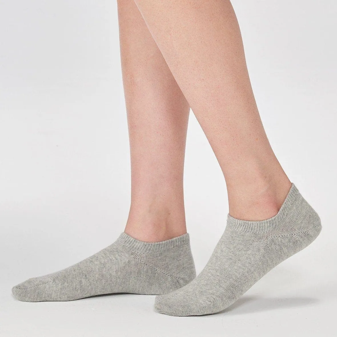 Discount Muji Calcetines deportivos de ángulo recto para mujer