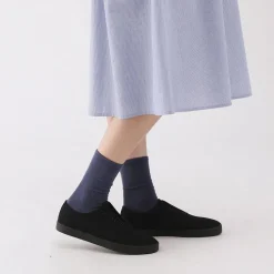Clearance Muji Calcetines elásticos suaves de ángulo recto