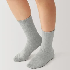 Discount Muji Calcetines elásticos suaves de ángulo recto