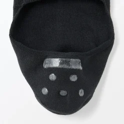 Hot Muji Calcetines finos invisibles con agarre en el talón para hombre