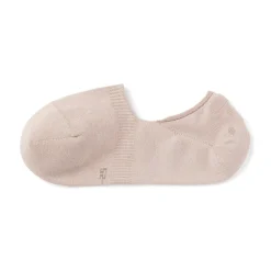 Sale Muji Calcetines finos invisibles con agarre en el talón para mujer Marrón pálido