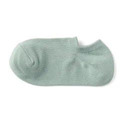 Clearance Muji Calcetines invisibles para deportivas en ángulo recto mujer