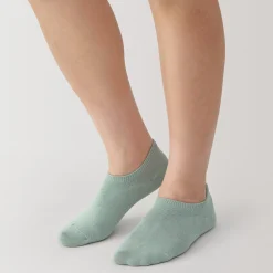 Clearance Muji Calcetines invisibles para deportivas en ángulo recto mujer