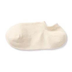 Clearance Muji Calcetines invisibles para deportivas en ángulo recto mujer