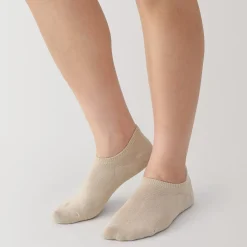 Clearance Muji Calcetines invisibles para deportivas en ángulo recto mujer
