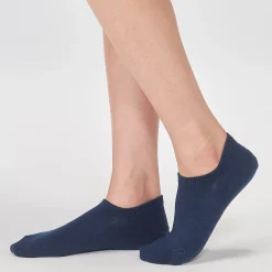 Clearance Muji Calcetines invisibles para deportivas en ángulo recto mujer