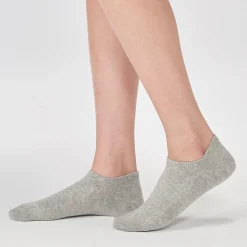 Clearance Muji Calcetines invisibles para deportivas en ángulo recto mujer