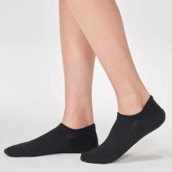 Clearance Muji Calcetines invisibles para deportivas en ángulo recto mujer