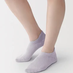 Clearance Muji Calcetines invisibles para deportivas en ángulo recto mujer