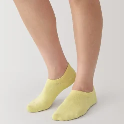Clearance Muji Calcetines invisibles para deportivas en ángulo recto mujer