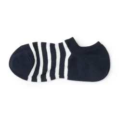 New Muji Calcetines invisibles para deportivas en ángulo recto para hombre ‐ Rayas.