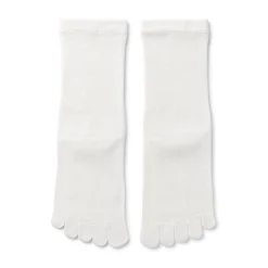 New Muji Calcetines Tabi de 5 dedos de ángulo recto para mujer