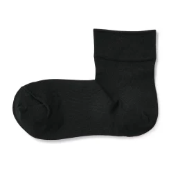 Outlet Muji Calcetines tobilleros de modal mezclado con ángulo recto y puño cómodo para mujer