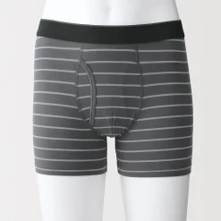 Online Muji Calzoncillos bóxer abiertos en mezcla de lyocell para hombre