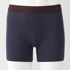 Online Muji Calzoncillos bóxer abiertos en mezcla de lyocell para hombre