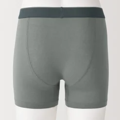 Online Muji Calzoncillos bóxer abiertos en mezcla de lyocell para hombre