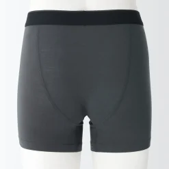 Online Muji Calzoncillos bóxer abiertos en mezcla de lyocell para hombre