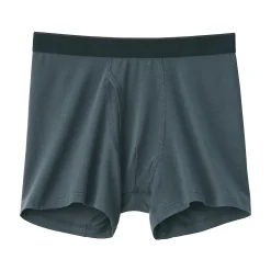 Online Muji Calzoncillos bóxer abiertos en mezcla de lyocell para hombre