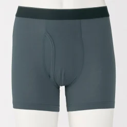 Online Muji Calzoncillos bóxer abiertos en mezcla de lyocell para hombre