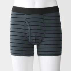 Online Muji Calzoncillos bóxer abiertos en mezcla de lyocell para hombre