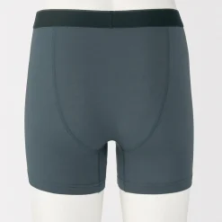 Online Muji Calzoncillos bóxer abiertos en mezcla de lyocell para hombre