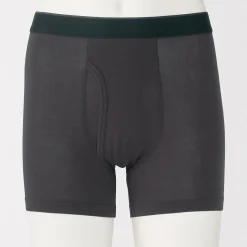 Online Muji Calzoncillos bóxer abiertos en mezcla de lyocell para hombre