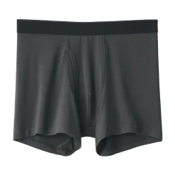 Clearance Muji Calzoncillos bóxer abiertos en mezcla de lyocell para hombre.