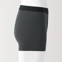 Clearance Muji Calzoncillos bóxer abiertos en mezcla de lyocell para hombre.