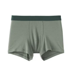 Muji Calzoncillos bóxer elásticos de mezcla de lyocell
