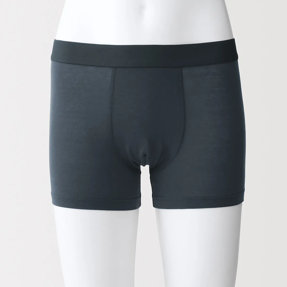 Muji Calzoncillos bóxer elásticos de mezcla de lyocell
