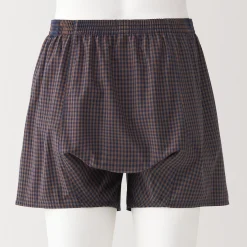 Outlet Muji Calzoncillos tipo bóxer de algodón puro para hombre