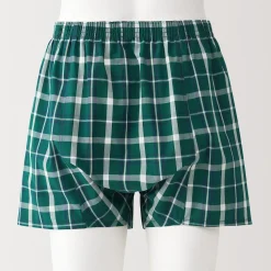 Outlet Muji Calzoncillos tipo bóxer de algodón puro para hombre