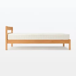 Clearance Muji Cama doble grande de Rubberwood