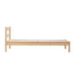 Hot Muji Cama individual de madera de pino