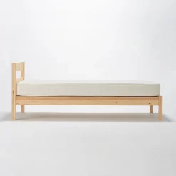 Hot Muji Cama individual de madera de pino