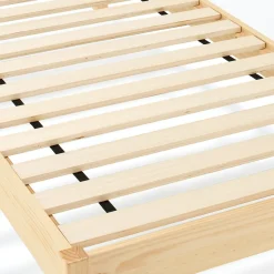 Hot Muji Cama individual de madera de pino