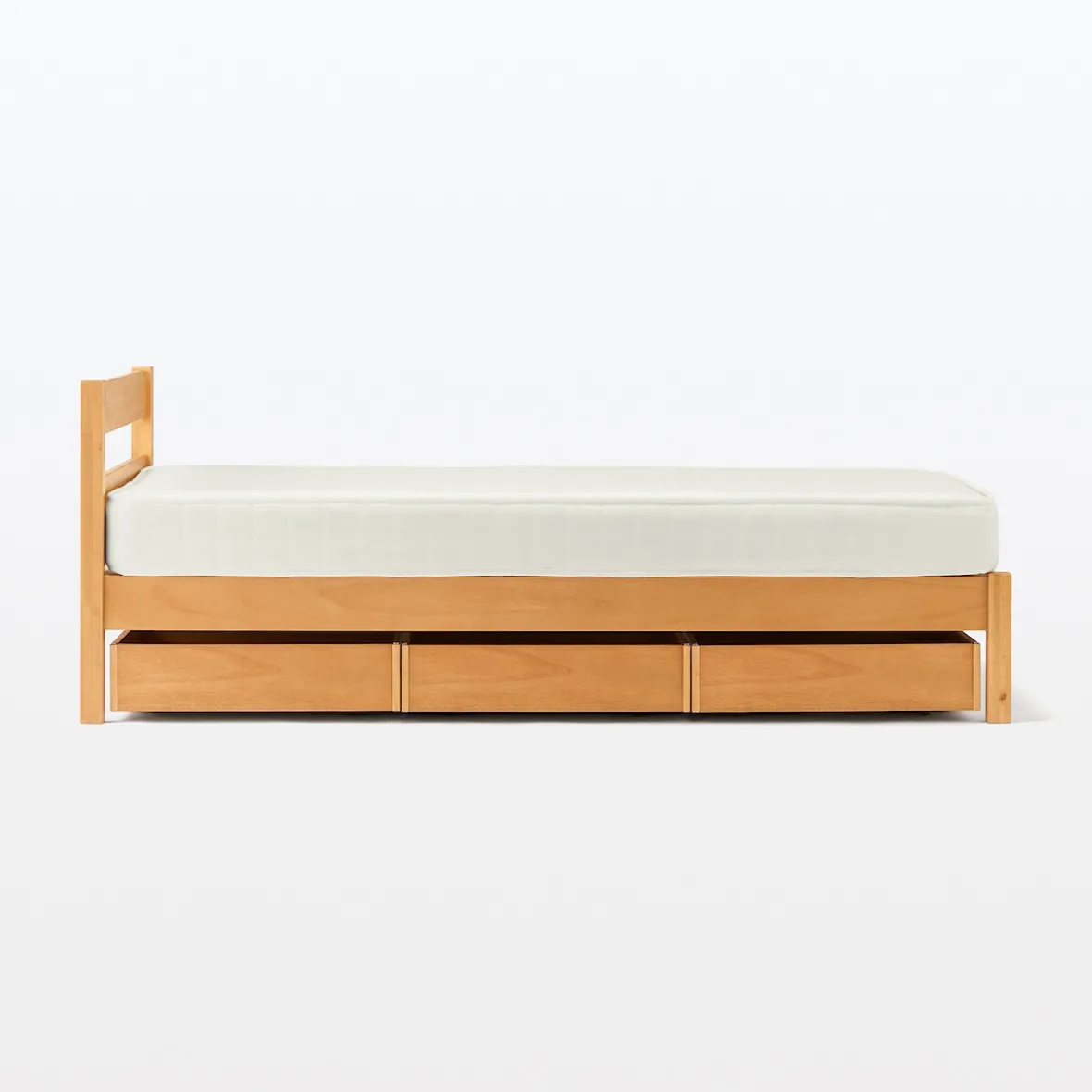 Clearance Muji Cama individual de Rubberwood