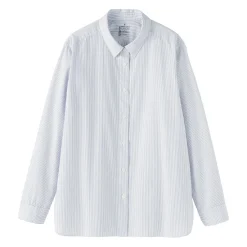 Discount Muji Camisa de algodón lavado fino para mujer